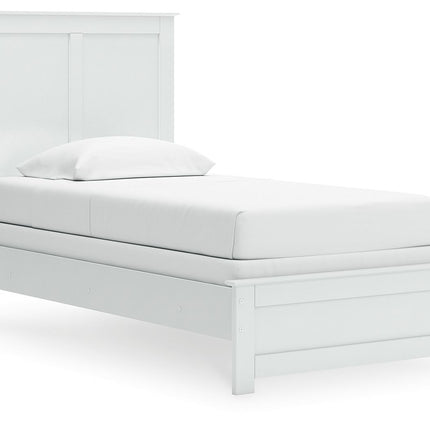 Bostwick Shoals - Panel Bed With Framed Footboard