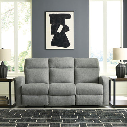 Gauntlet - Reclining Sofa - Sterling