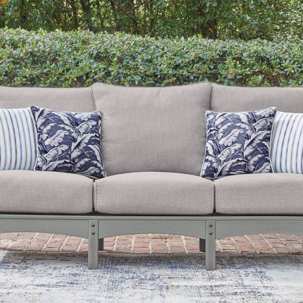 Cove Beach - Sofa With Cushion - Gray