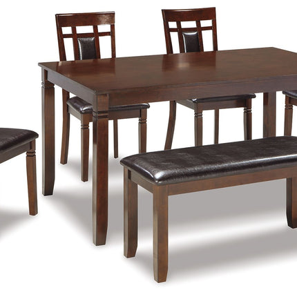 Bennox - Dining Room Table Set (Set of 6) - Brown