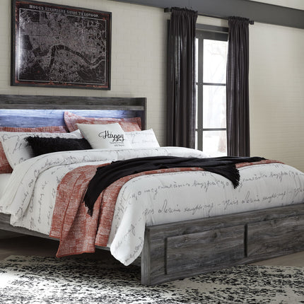 Baystorm - Panel Bedroom Set - Gray