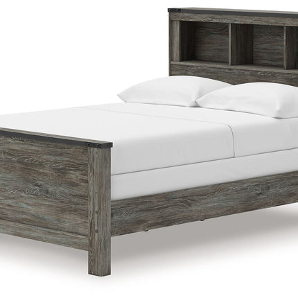 Frandern - Bookcase Panel Bed