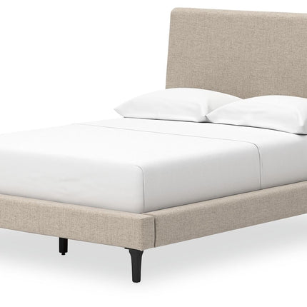 Cielden - Upholstered Bed With Roll Slats