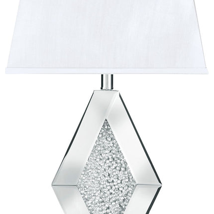 Prunella - Mirror Table Lamp  - Silver Finish