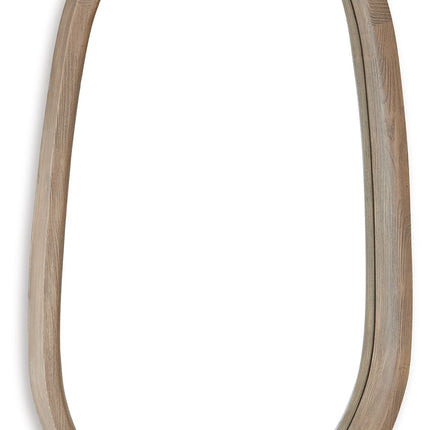 Aarilynn - Accent Mirror - Antique Brown