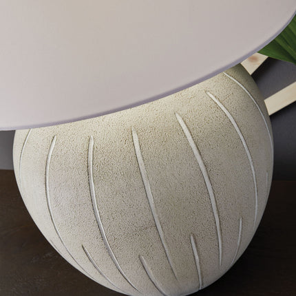 Calbert - Poly Table Lamp - Warm Gray