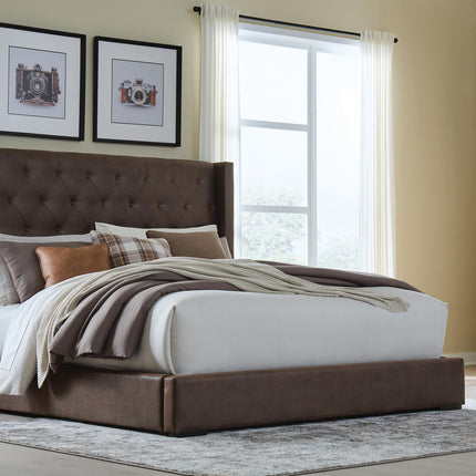 Lavernty - Upholstered Storage Bed