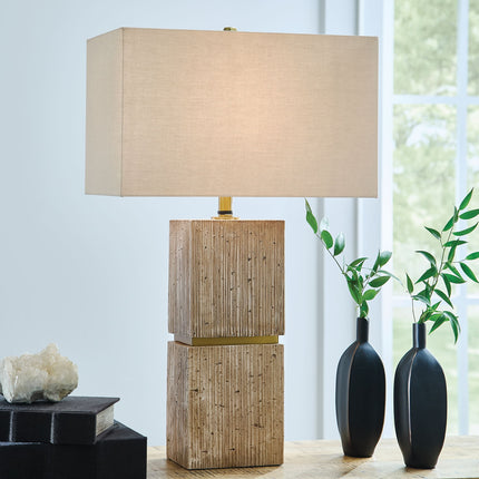 Laddner - Poly Table Lamp - Beige