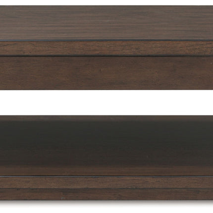 Korestone - Lift Top Cocktail Table - Dark Brown