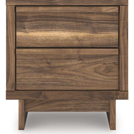 Chirason - Two Drawer Night Stand - Brown