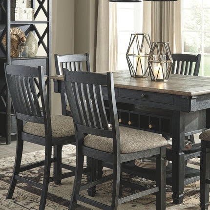 Tyler Creek - Counter Height Table Set