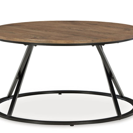 Cassbryn - Occasional Table Set (Set of 3) - Brown / Black
