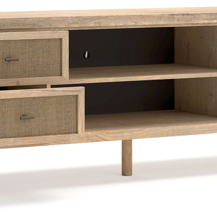 Cielden - Extra Large TV Stand - Two-tone