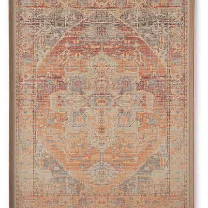 Kerrickson - Wall Art - Red / Orange / Blue