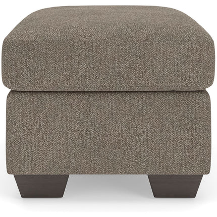 Triston-Peaks - Ottoman - Suede