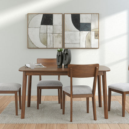 Tameride - Dining Room Table Set (Set of 5) - Brown