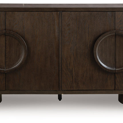 Veeda - Accent Cabinet - Dark Brown