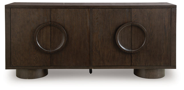 Veeda - Accent Cabinet - Dark Brown