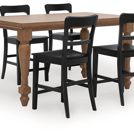 Greddinton - Counter Height Dining Table Set