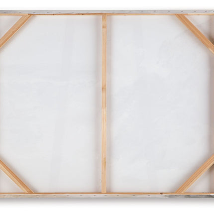 Worthner - Wall Art - Tan / Gray / White