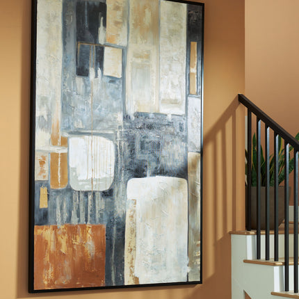 Howford - Wall Art - Brown / Black / Gray
