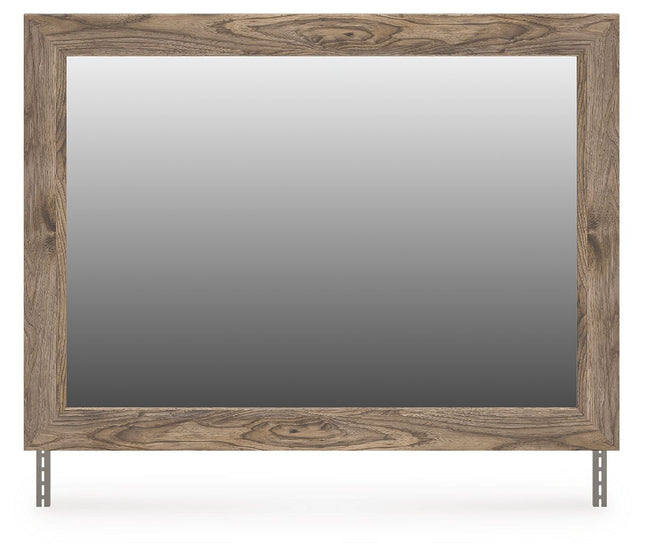 Rusticott - Bedroom Mirror - Brown
