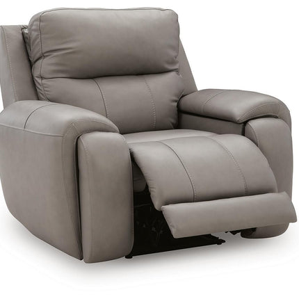 Real Moments - Power Recliner With Audio Seating - Ash