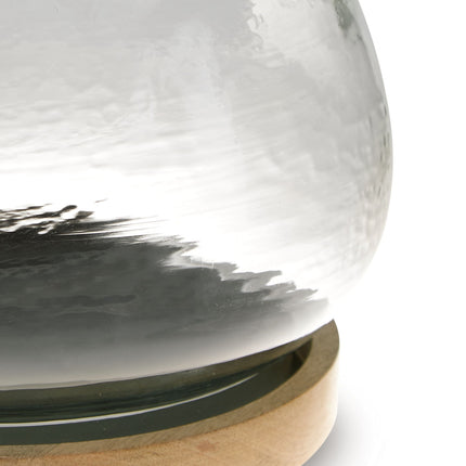 Adalisen - Candle Holder - Clear / Brown