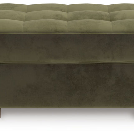 Caspian-Town - Oversized Accent Ottoman - Olive