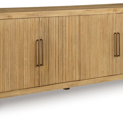 Niam - Accent Cabinet - Light Antique Beige