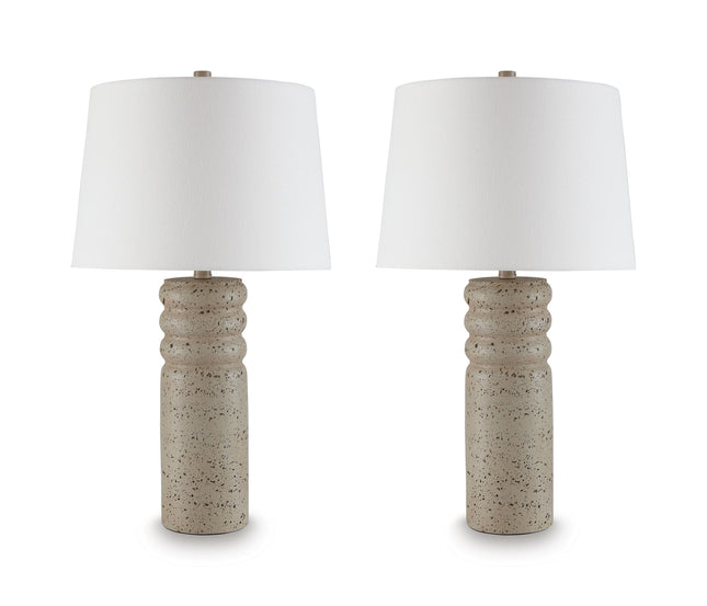 Callbrook - Poly Table Lamp (Set of 2) - Beige