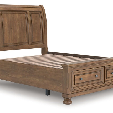 Feddinger - Storage Sleigh Bed