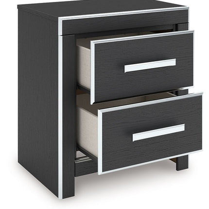 Zuraleus - Two Drawer Night Stand