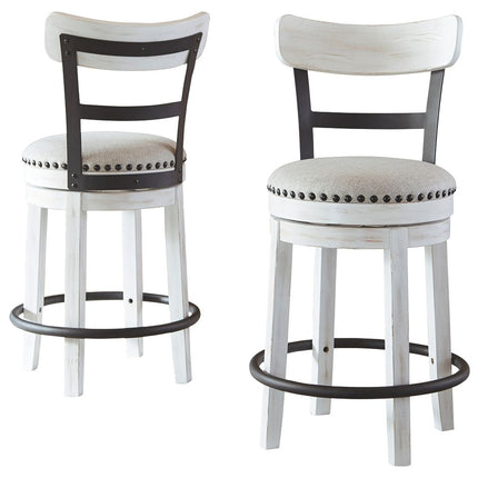 Valebeck - Full Back Swivel Stool