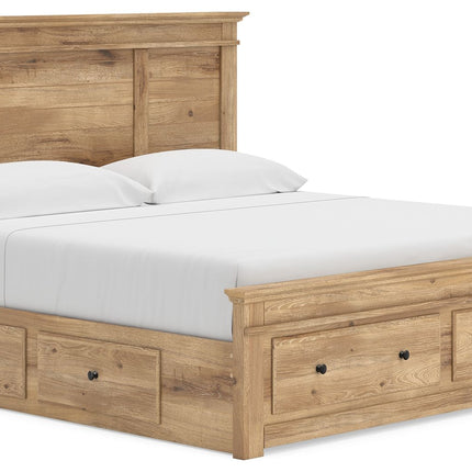 Makidern - Panel Storage Bed