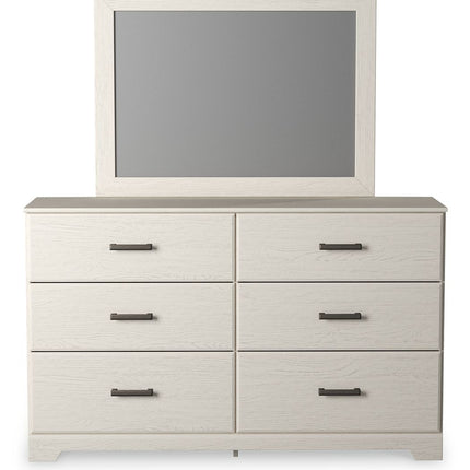 Stelsie - Dresser, Mirror - White