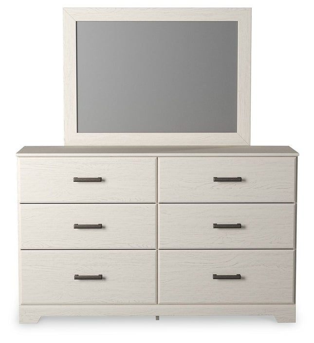 Stelsie - Dresser, Mirror - White