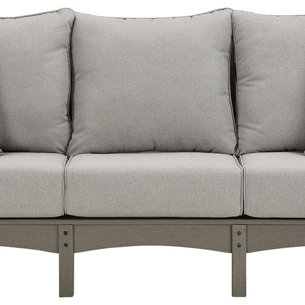 Visola - Sofa with Cushion - Gray