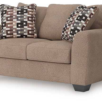 Triston-Peaks - Loveseat - Suede