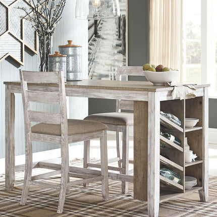Skempton - Rectangular Counter Table With Storage Set