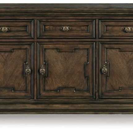 Maylee - Dining Room Buffet - Dark Brown