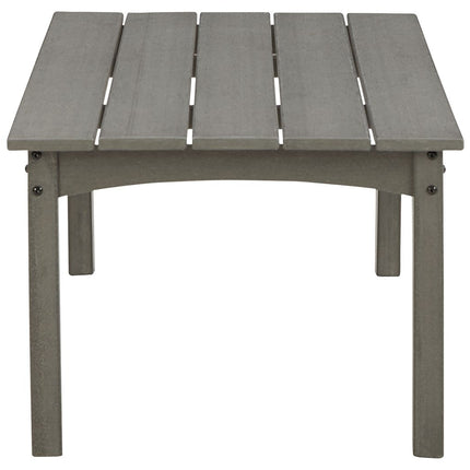 Visola - Rectangular Cocktail Table - Gray
