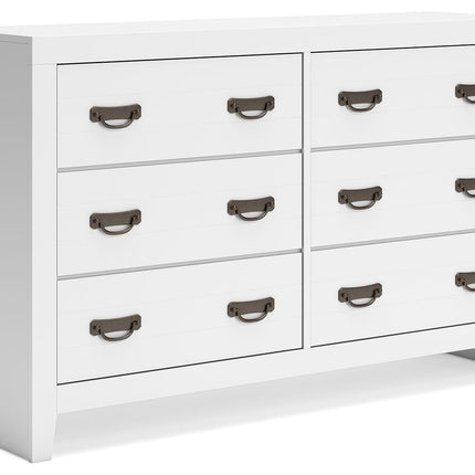 Binterglen - Dresser - White