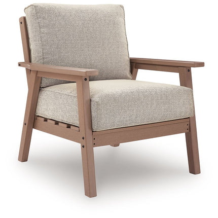 Grover Beach - Lounge Chair With Cushion (Set of 2) - Driftwood