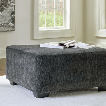 Biddeford - Oversized Accent Ottoman - Shadow