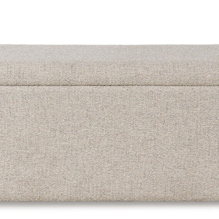 Galliden - Large Upholstered Dining Room Bench - Beige