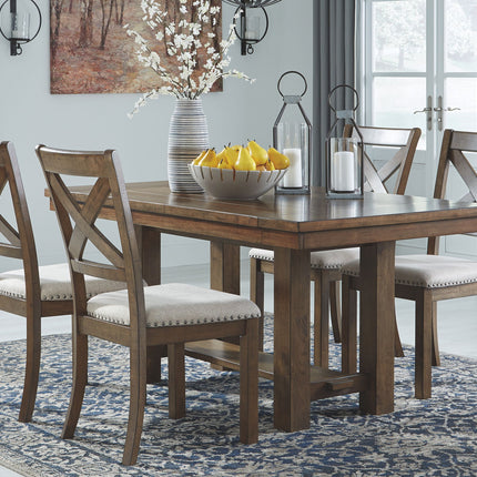 Moriville - Rectangular Dining Room Extension Table - Grayish Brown