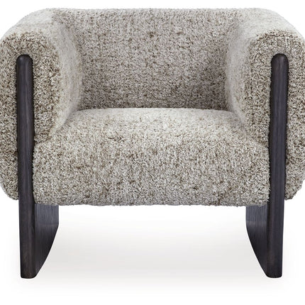 Olethea - Accent Chair - Oatmeal