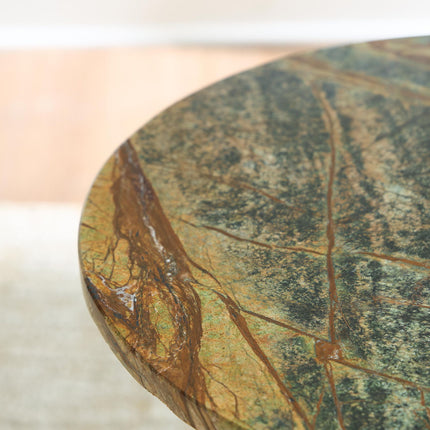Caplow - Accent Table - Brown / Green