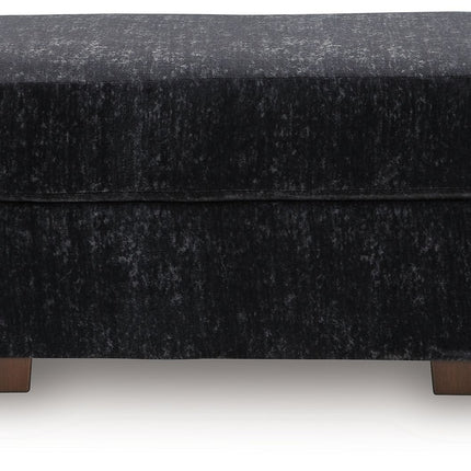 Whitmore Manor - Ottoman - Black Pearl